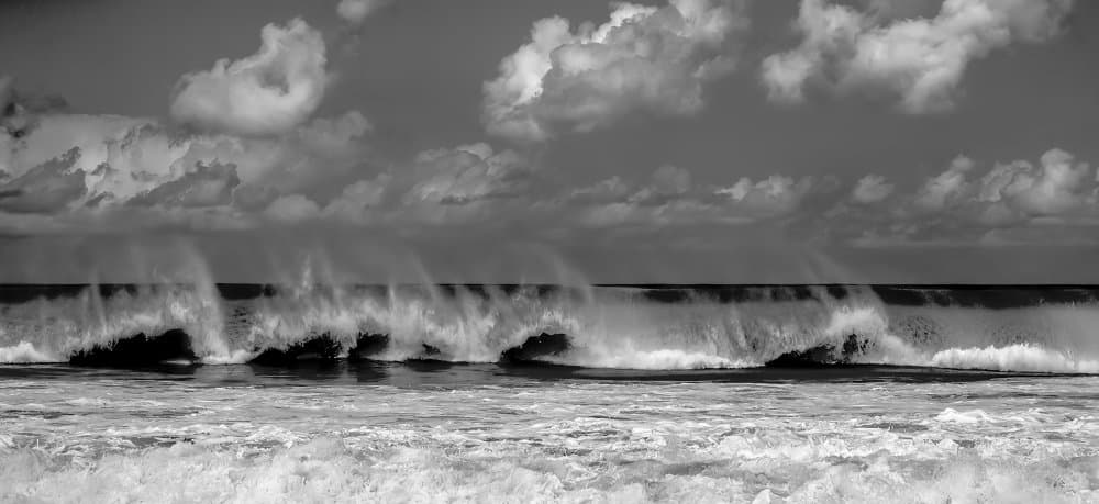 Crashing Ocean Waves by Ugur Erkmen — canvas wall art