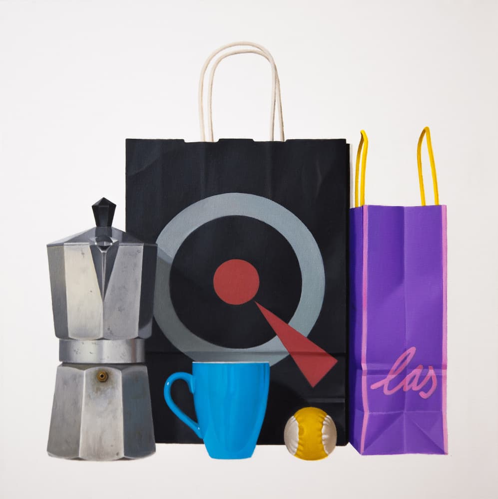 Coffee And Shopping Essentials by Ildefonso Martín — canvas wall art
