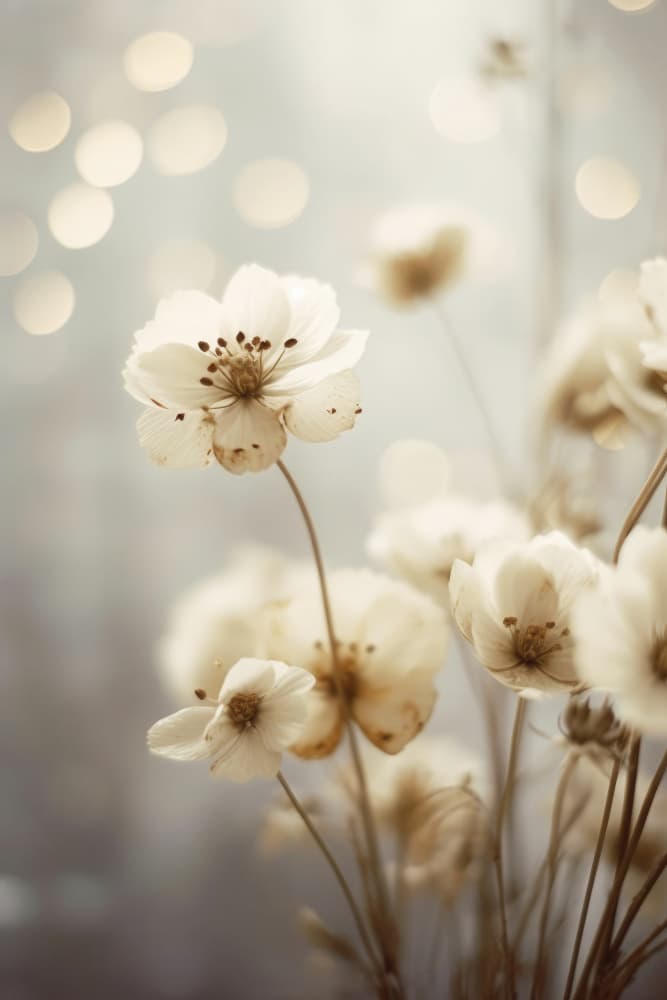 Petals in Soft Light by Treechild — canvas wall art