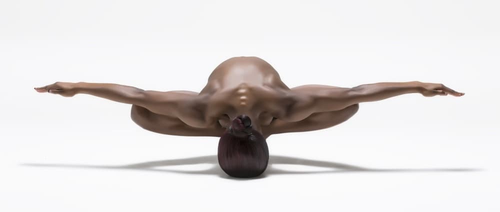 Graceful Nude Balance by Catchlight Studio — canvas wall art