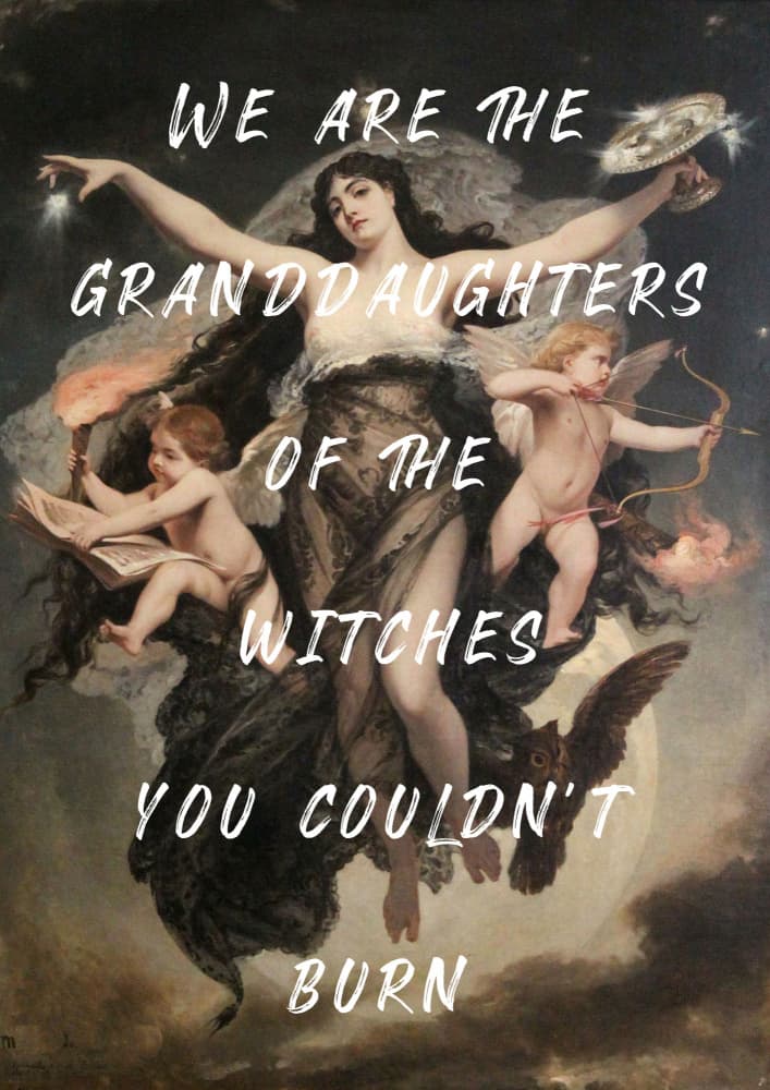 Granddaughters Of Witches by Talitha McQueen — canvas wall art