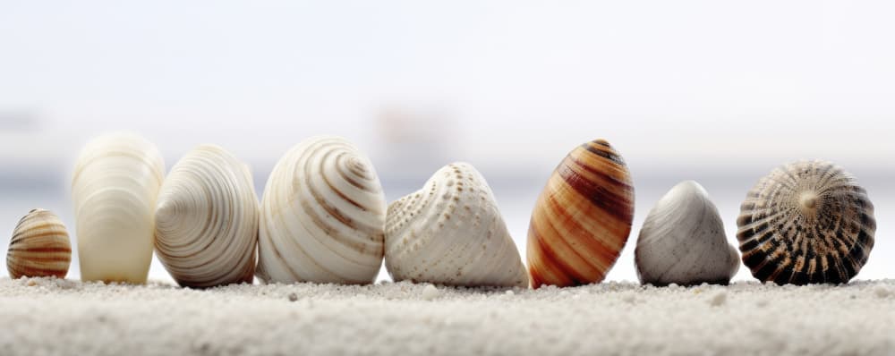 Seashell Symphony by Treechild — canvas wall art
