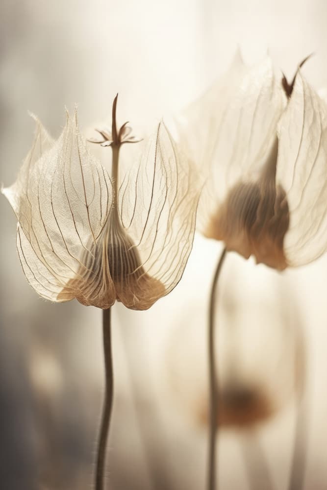 Whispering Petals by Treechild — canvas wall art