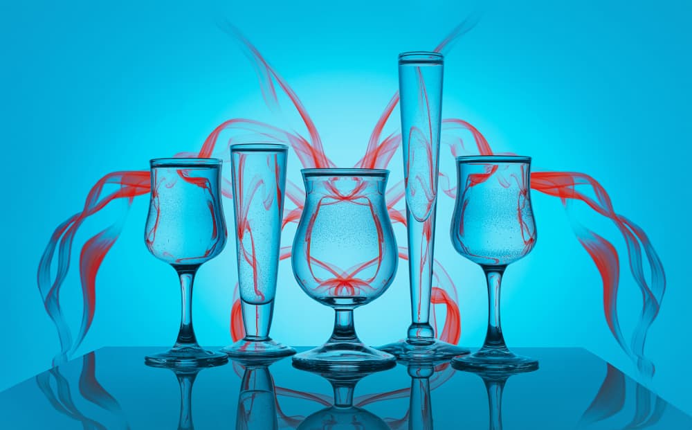 Vibrant Glass Reflections by Lydia Jacobs — canvas wall art