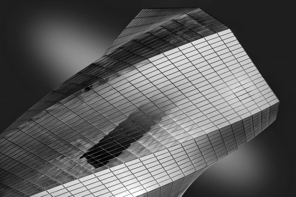 Sleek City Architecture by Hans-Wolfgang Hawerkamp — canvas wall art