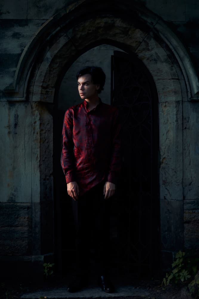 Gothic Arch Man by Photographer — canvas wall art