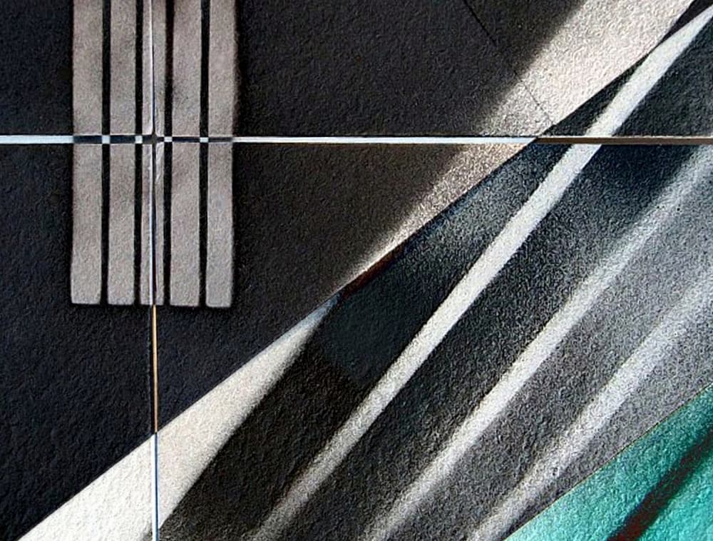 Modern Shadow Play by Claudio Boczon — canvas wall art