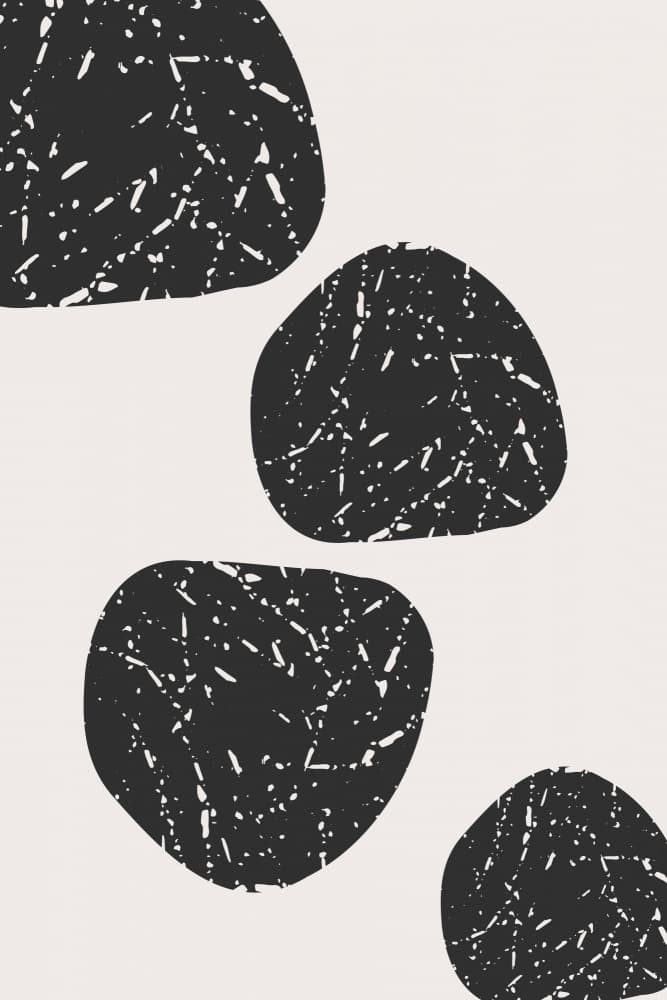 Textured Organic Shapes by Sally Ann Moss — canvas wall art