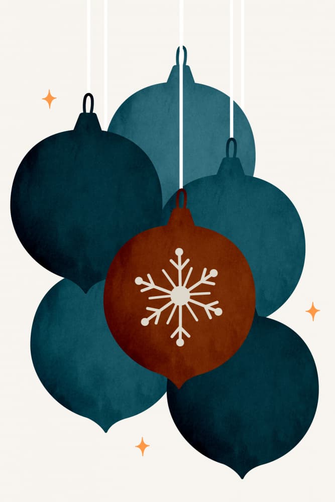 Jingle Bells (vers.1) by Kubistika — canvas wall art
