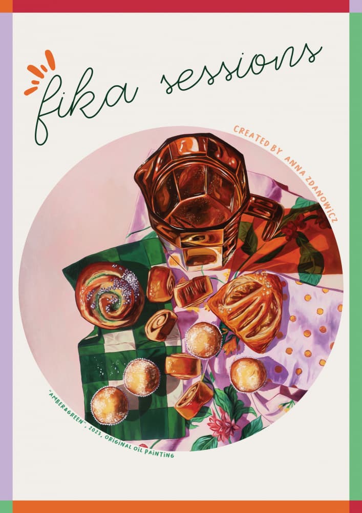 Sweet Pastry Spread by Anna Zdanowicz — canvas wall art
