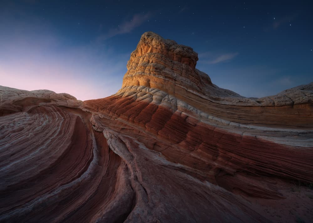 Starry Desert Layers by Juan Pablo de Miguel — canvas wall art