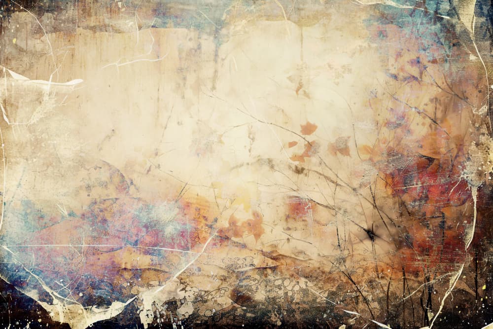 Vintage Autumn Abstract by Rafal Kulik — canvas wall art