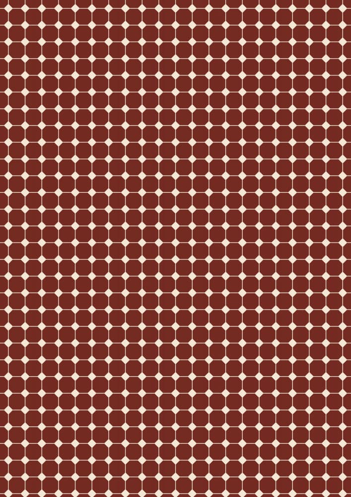 Repeating Brown Squares by kathrinmay — canvas wall art