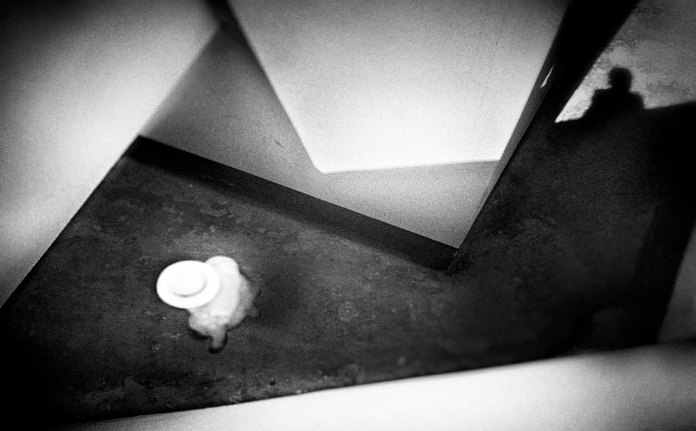 Lost Hat Shadow by Ina Tänzer — canvas wall art