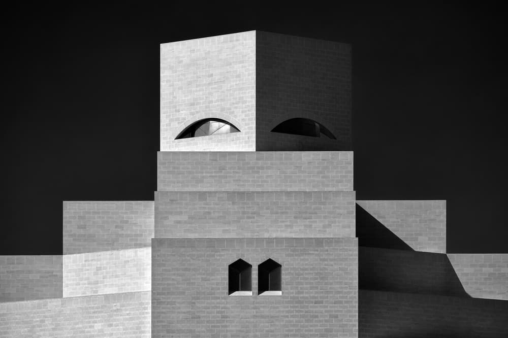 Modern Geometric Forms by Hans-Wolfgang Hawerkamp — canvas wall art