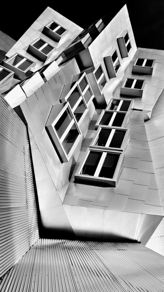 Dynamic Urban Geometry by Eden Antho — canvas wall art