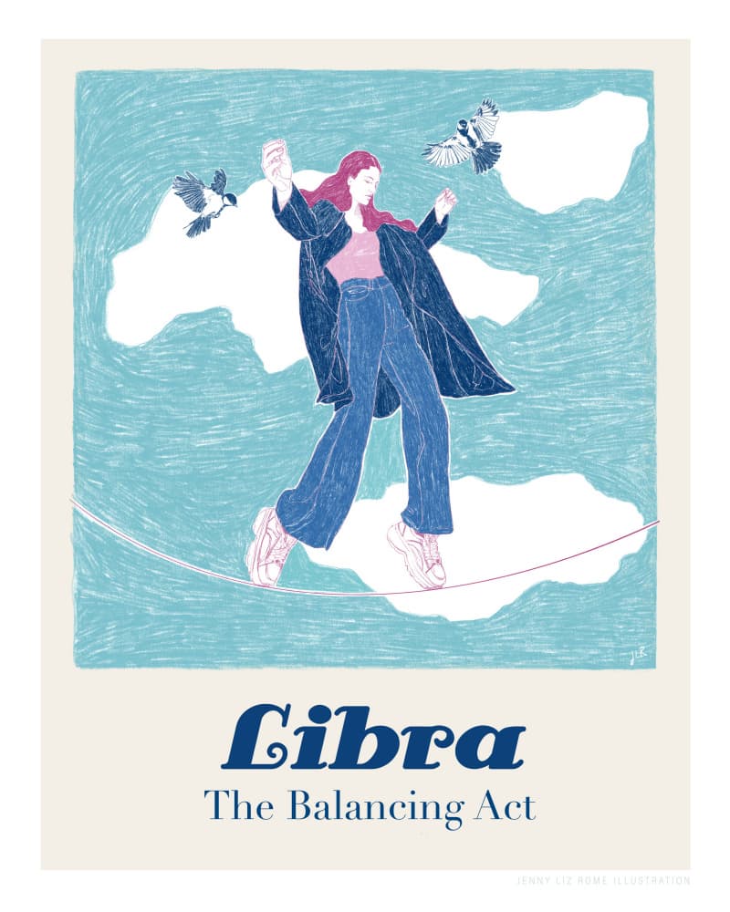 Jlr Libra Copy by Jenny Liz Rome — canvas wall art