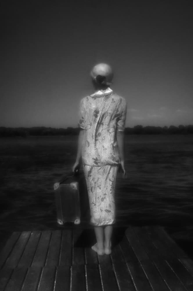 Solitary Departure by Angelika Vogel — canvas wall art