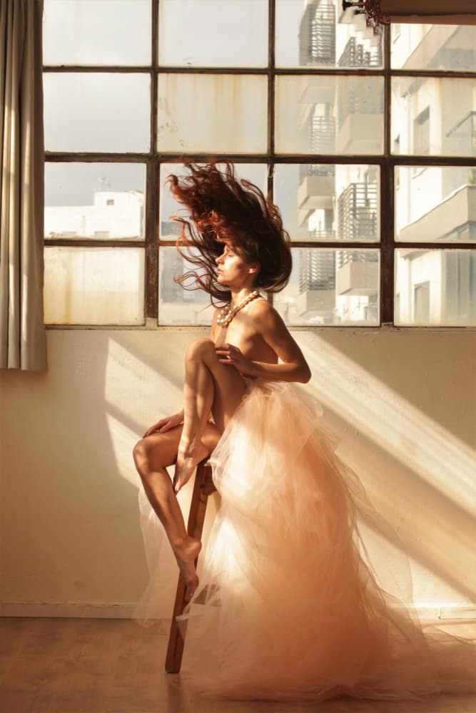 Ethereal Hair Tulle by InspireFire — canvas wall art