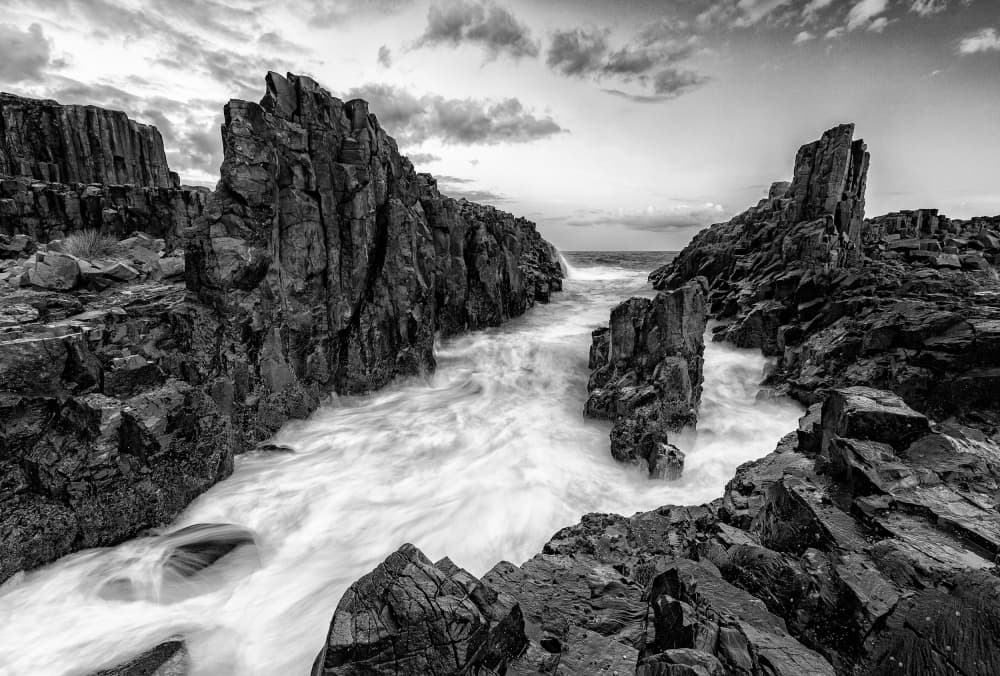 Wild Ocean Channel by Ashley Sowter — canvas wall art