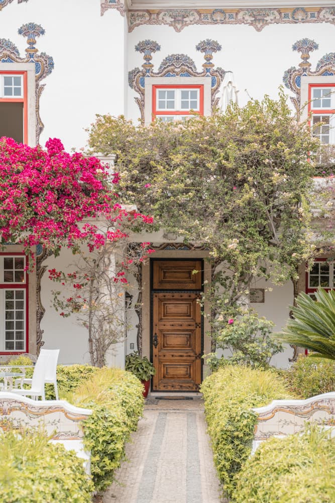 Charming Garden Entrance by Henrike Schenk — canvas wall art