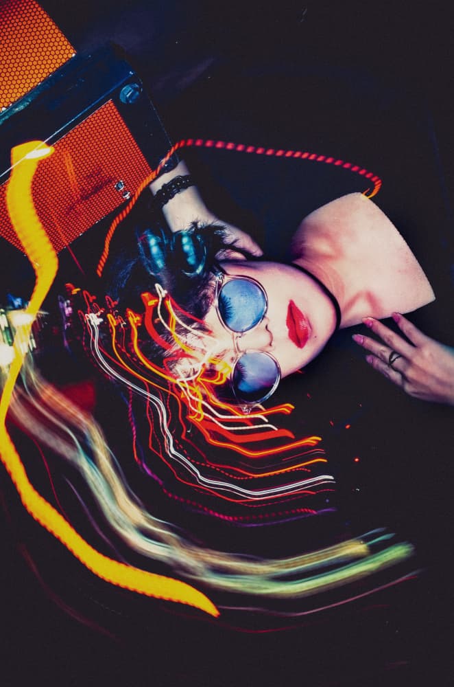Electric Music Dream by Kurosaki Sangan — canvas wall art