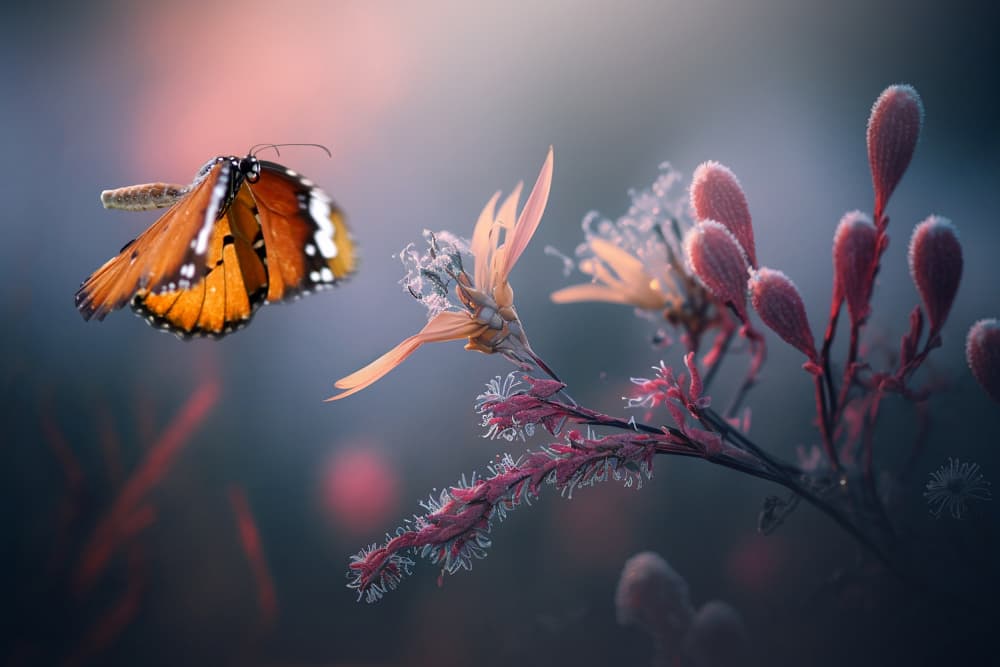 Dreamy Frosted Flight by Andri Priyadi — canvas wall art