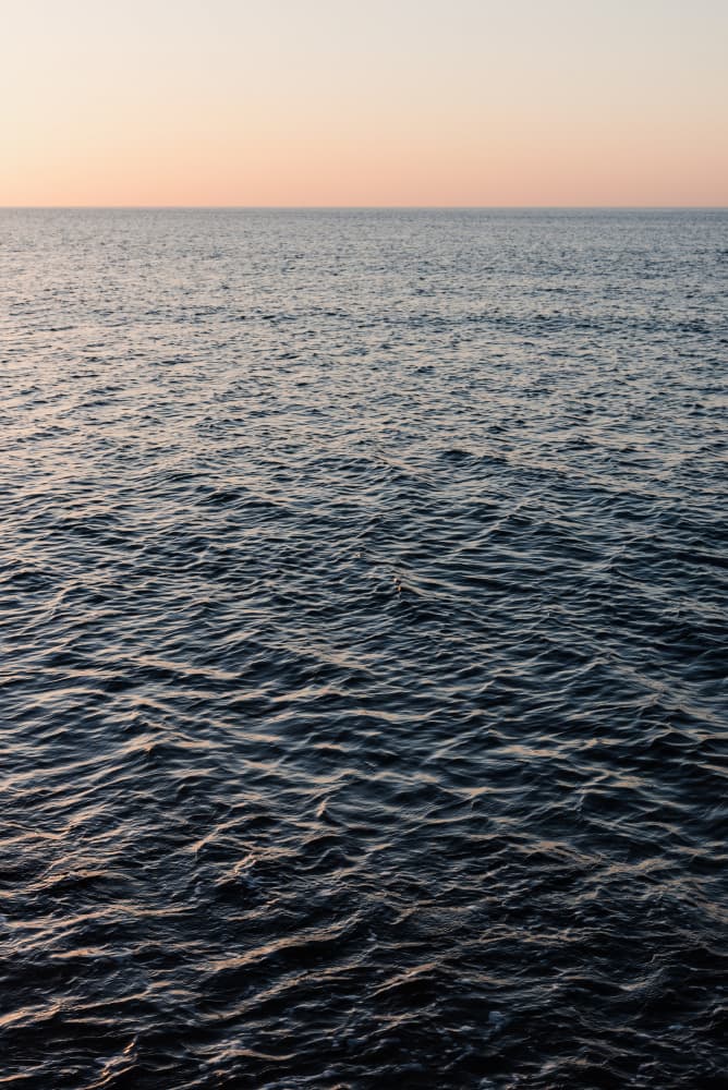 Serene Ocean Sunset by Photolovers — canvas wall art
