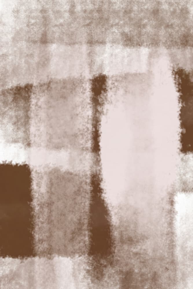Soft Plaid Abstract by Martina — canvas wall art
