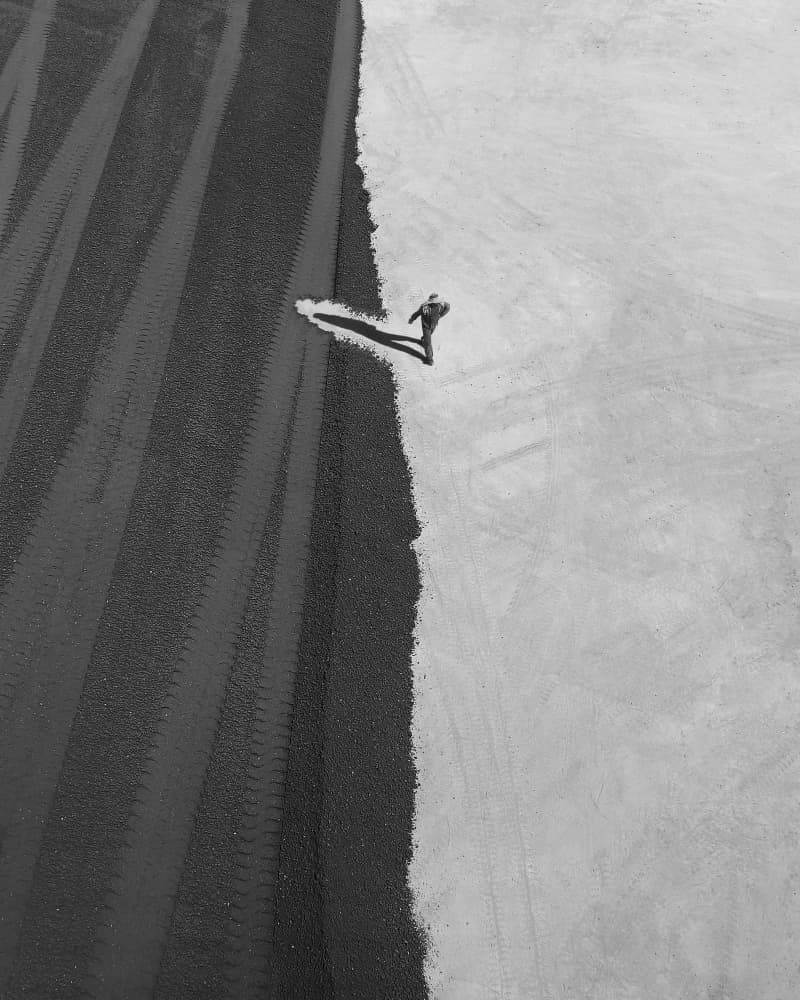 Man On The Boundary by alizolghadri93 — canvas wall art