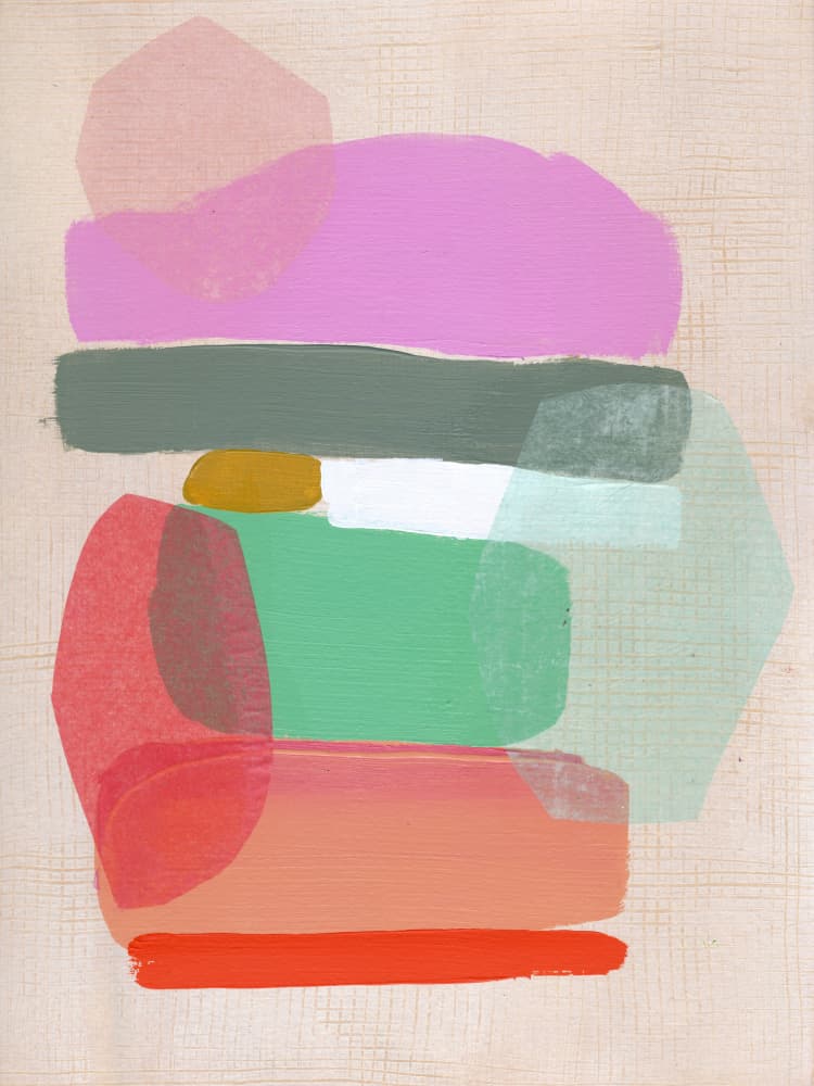 Mash Up 2 by Jenny Westenhofer — canvas wall art