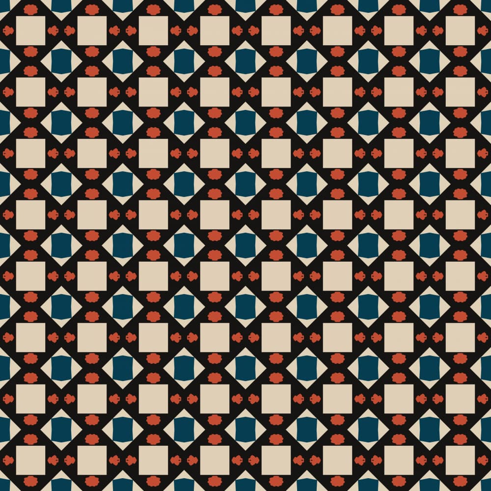 Retro Geometric Pattern