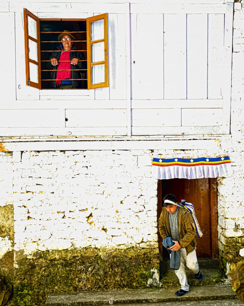 White Building Window Door by Ajit Kumar Majhi — canvas wall art