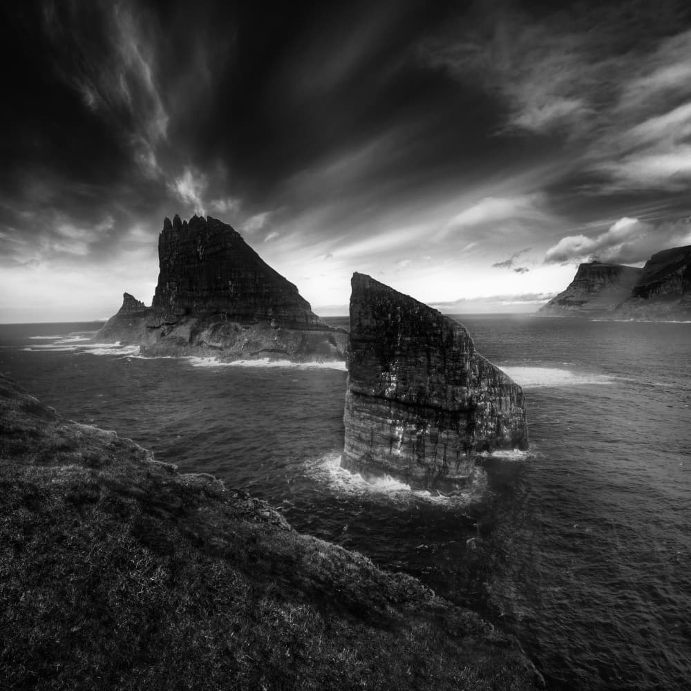 Rugged Coastal Giants by Li Ying — canvas wall art