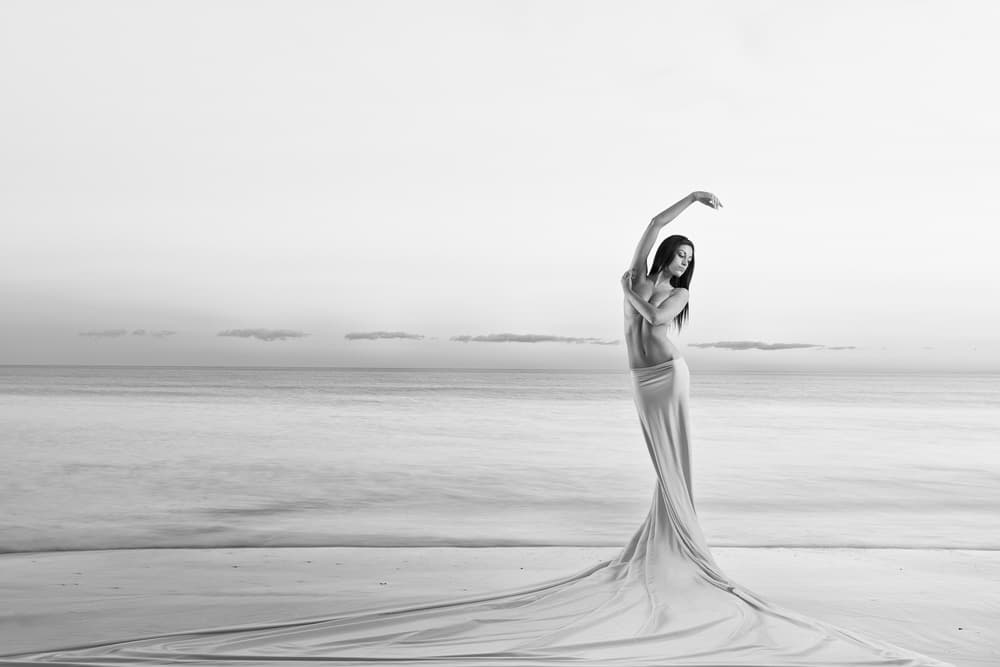 Ethereal Beach Woman by Patrick Odorizzi — canvas wall art