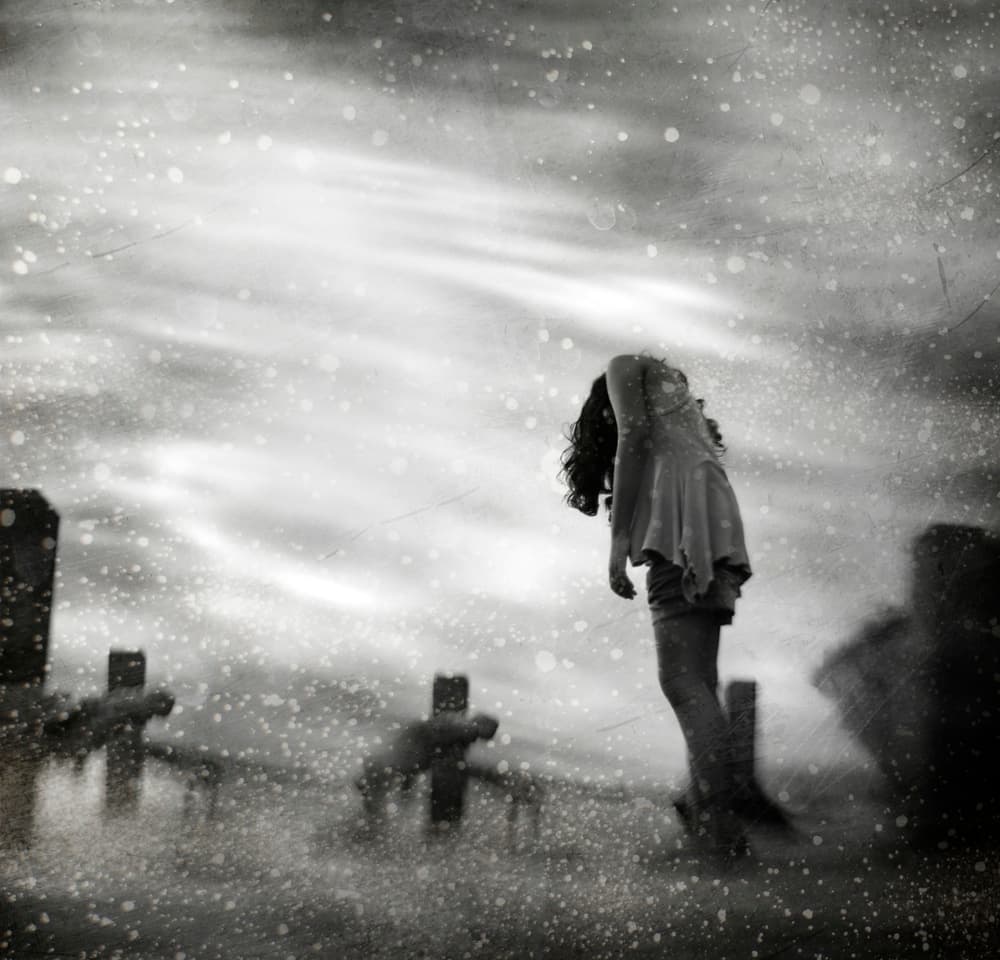 Lost Girl Graveyard by Hari Sulistiawan — canvas wall art