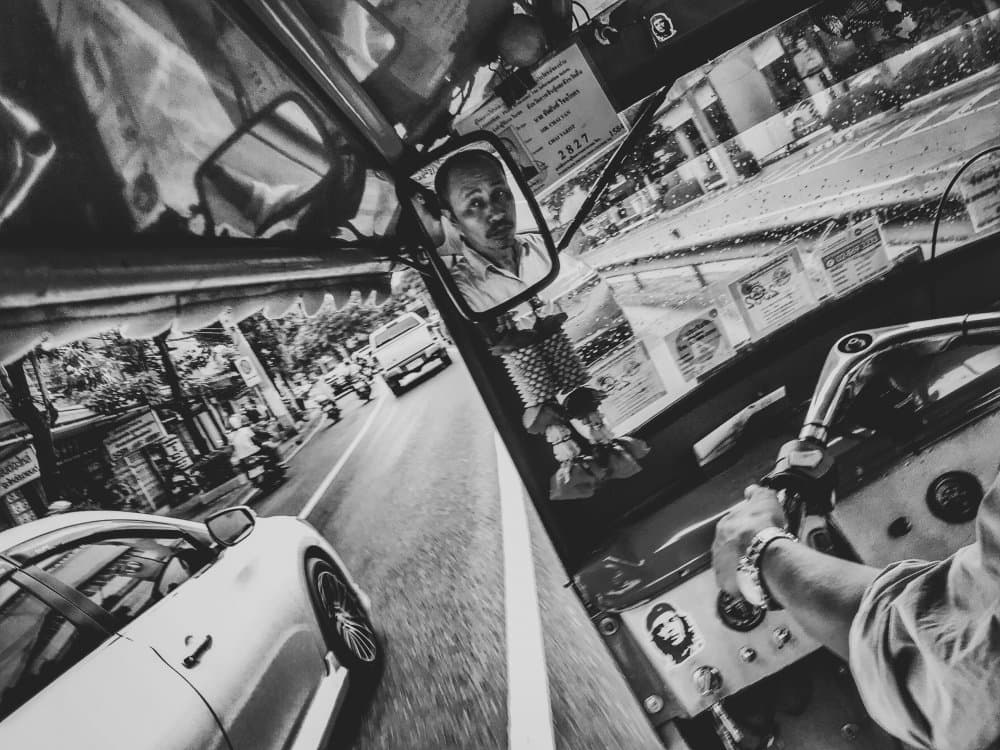 Urban Driver's View by YouduTian(田有杜) — canvas wall art