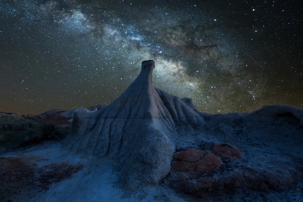 Milky Way Desert Night by Jason Ma — canvas wall art