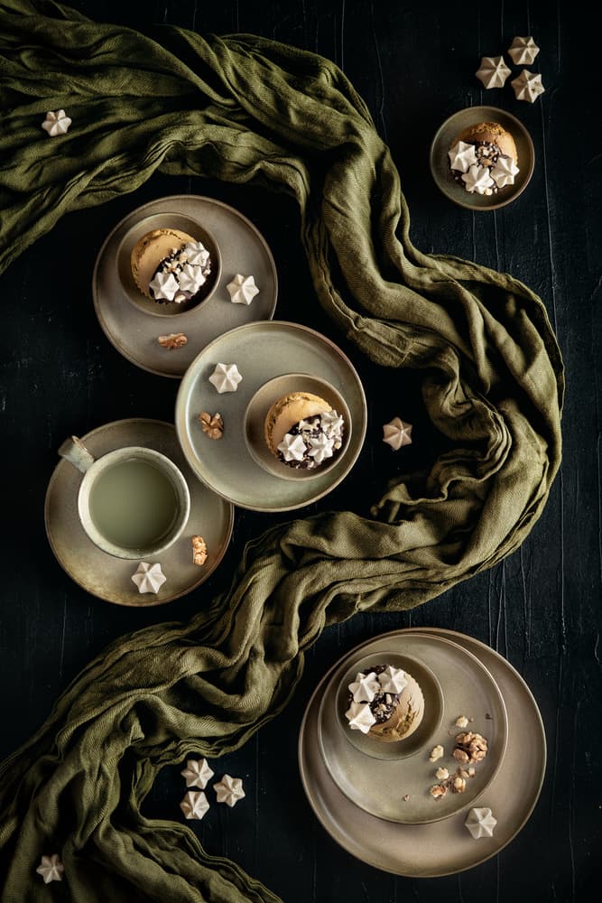 Cozy Tea and Desserts by Denisa VLAICU — canvas wall art