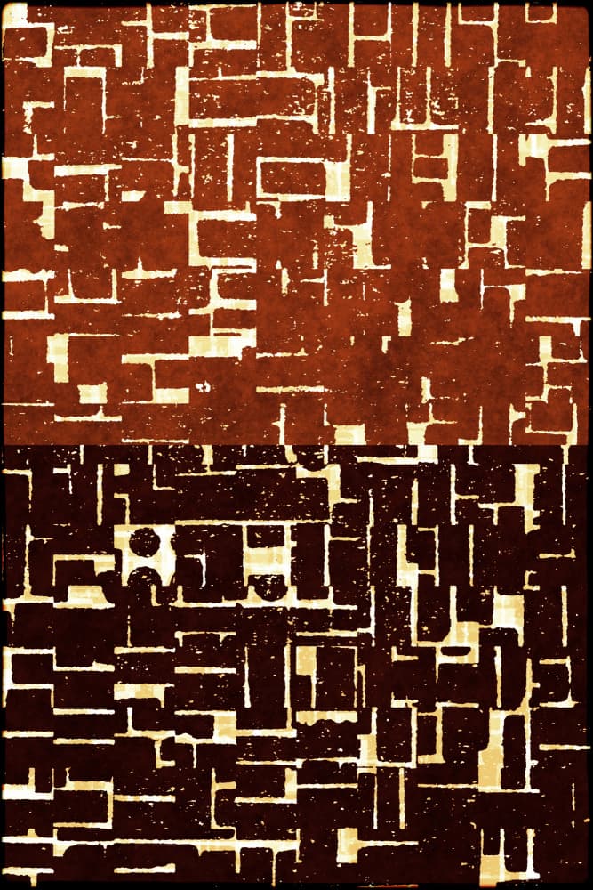 Geometric City Maze by Petr Strnad — canvas wall art