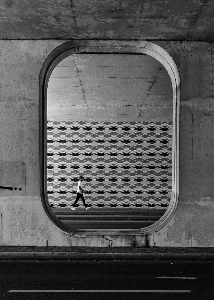 Urban Archway Walk by Carlos Costa — canvas wall art