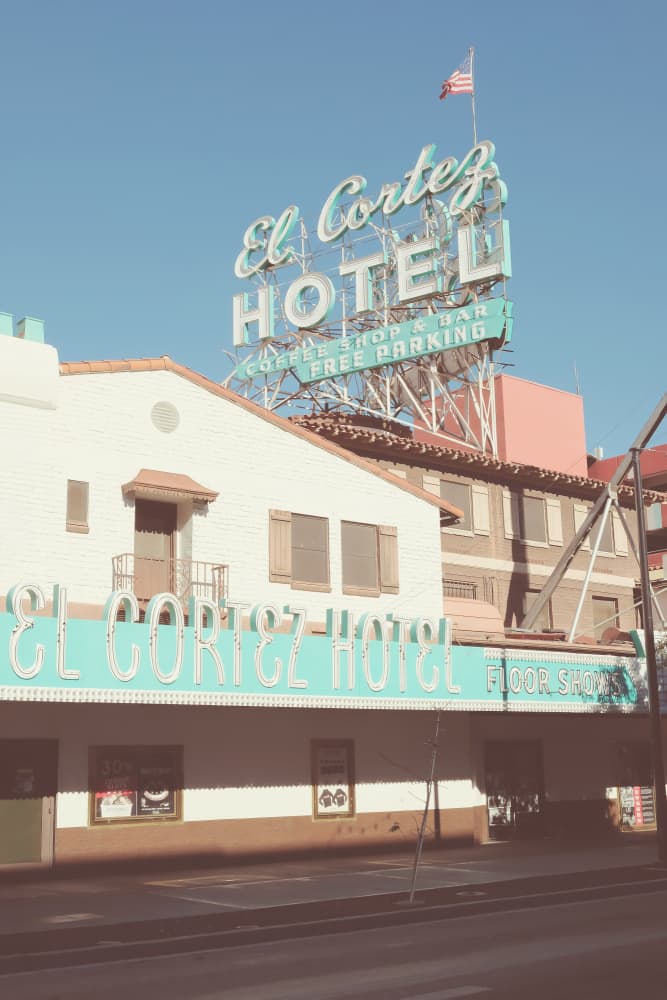 Vintage Hotel Neon Sign by Pictufy Studio III — canvas wall art