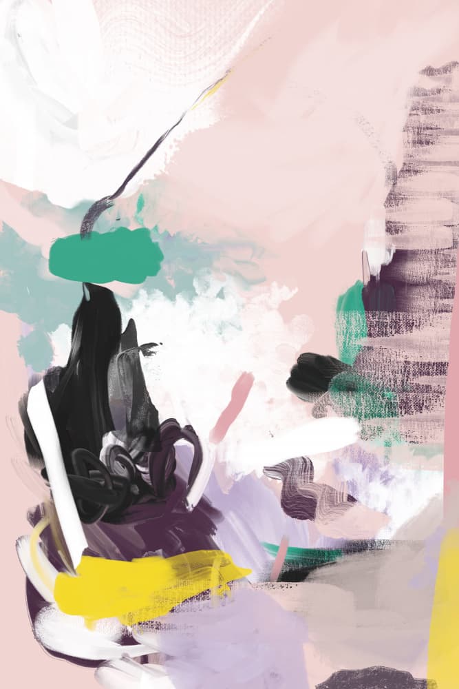 Modern Abstract Expression by Jilli Darling — canvas wall art
