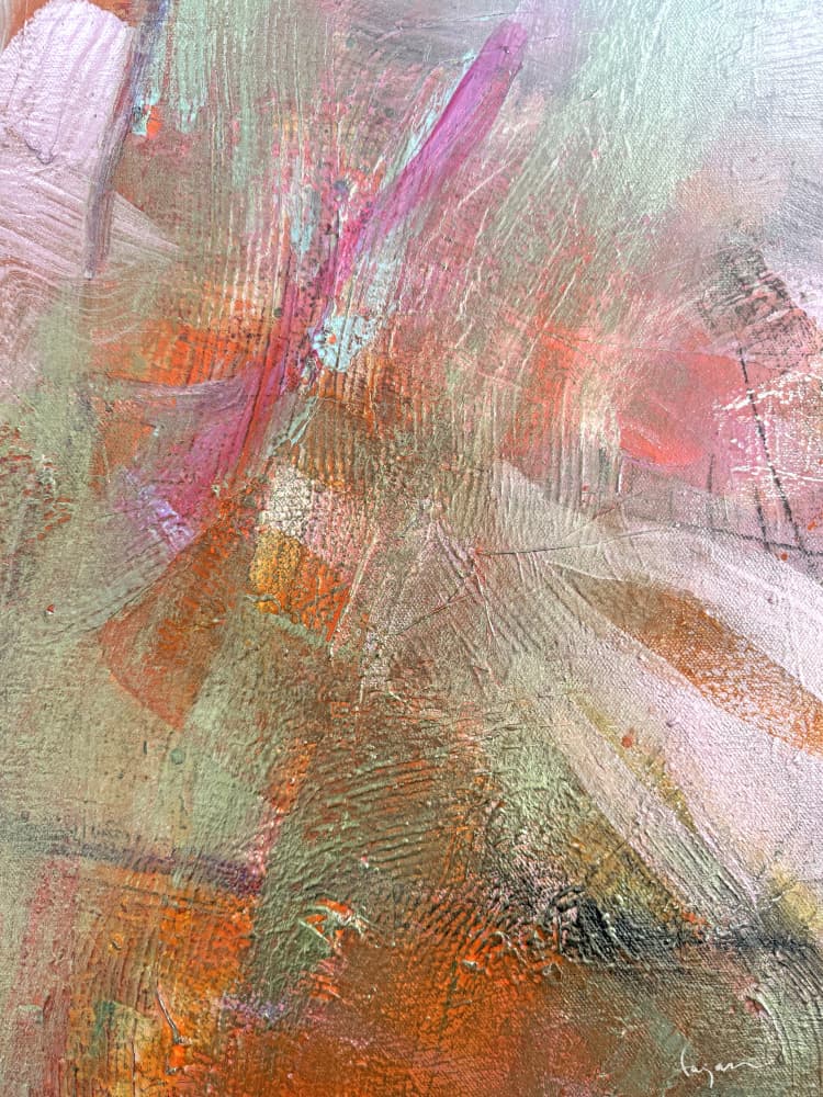 Whirlwind Brushstroke by Dorothy Fagan — canvas wall art
