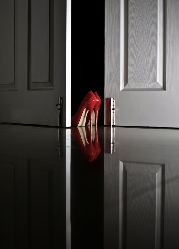 Stiletto Doorway Mystery by Erik Schottstaedt — canvas wall art