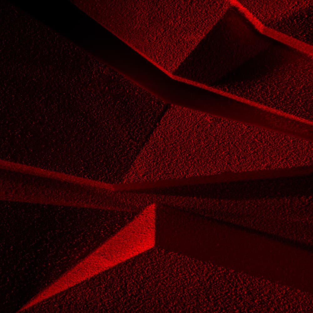 Deep Crimson Shadows by Gilbert Claes — canvas wall art