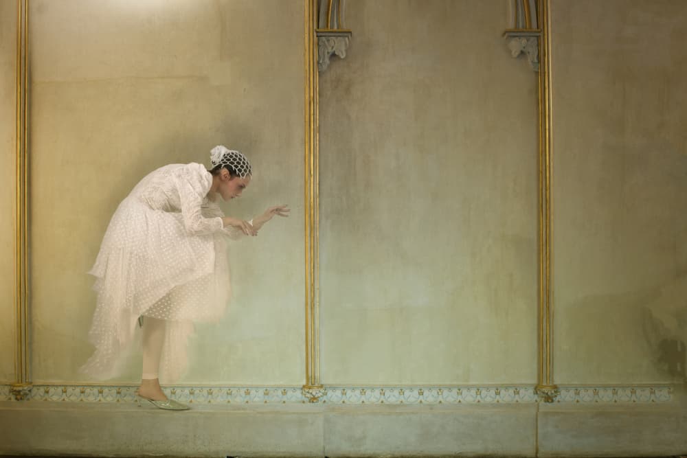 Elegant Classical Dancer by Christine von Diepenbroek — canvas wall art