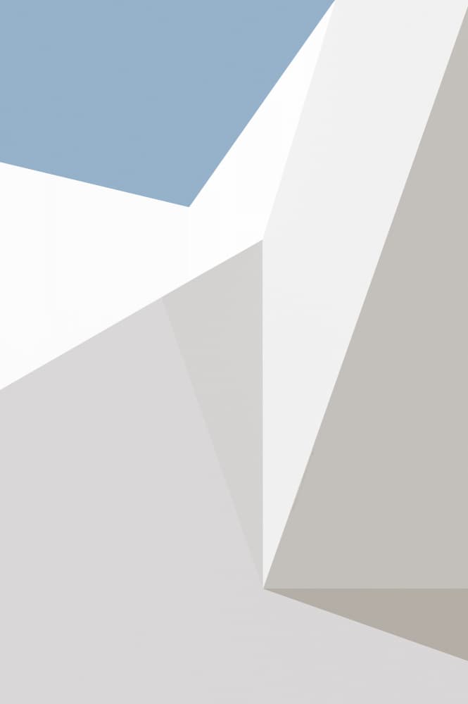 Abstract Geometric Architecture by Livia Frigo — canvas wall art