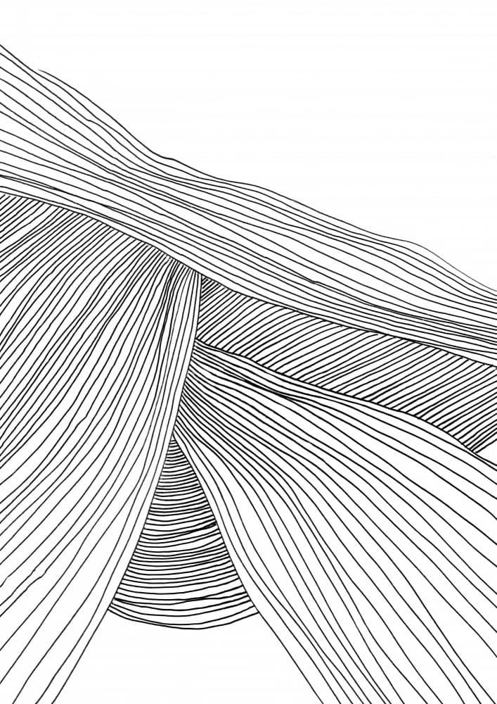 Waves by Dan Hobday — canvas wall art