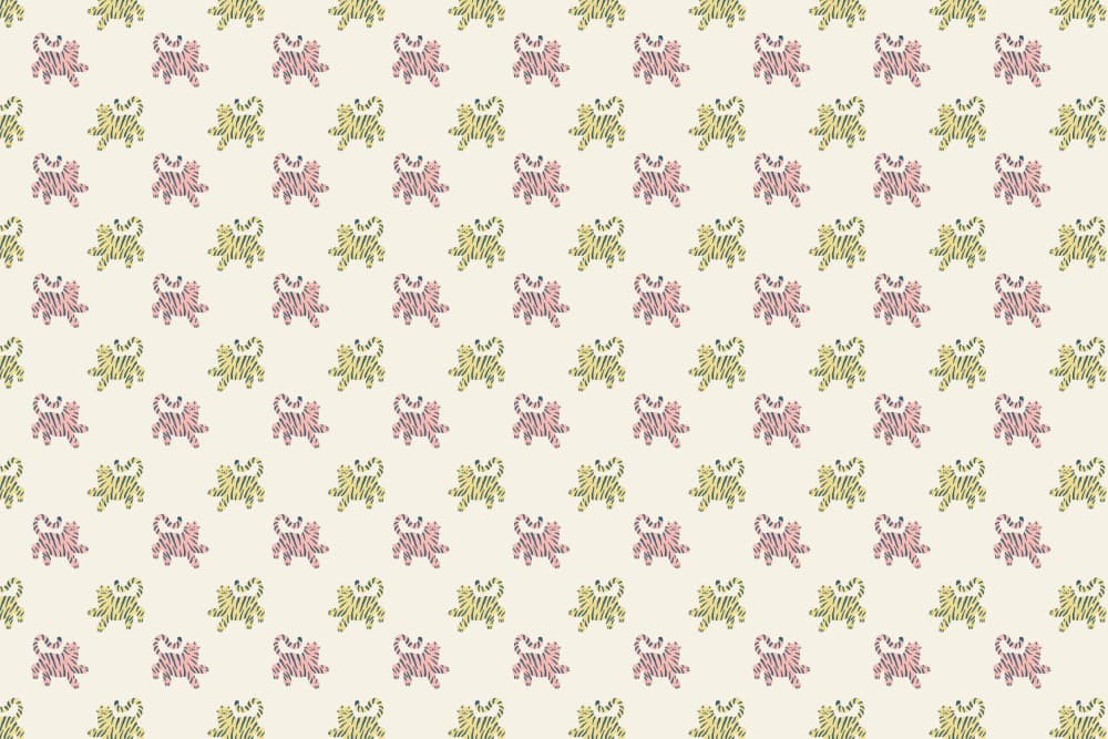 Tigerpatternno10 by Treechild — canvas wall art